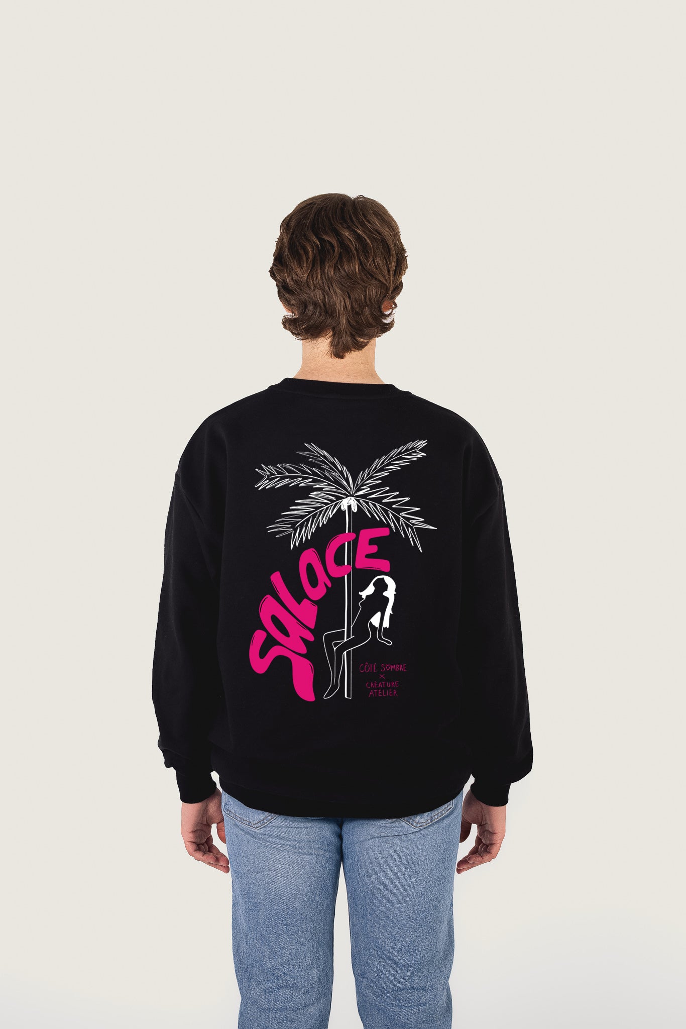 Crewneck "Côté Sombre" x "Créature Atelier"