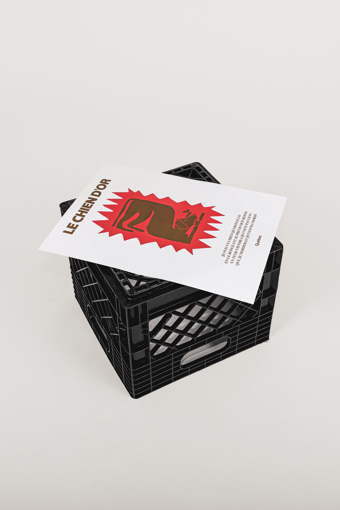 Affiche "Le chien d’or"