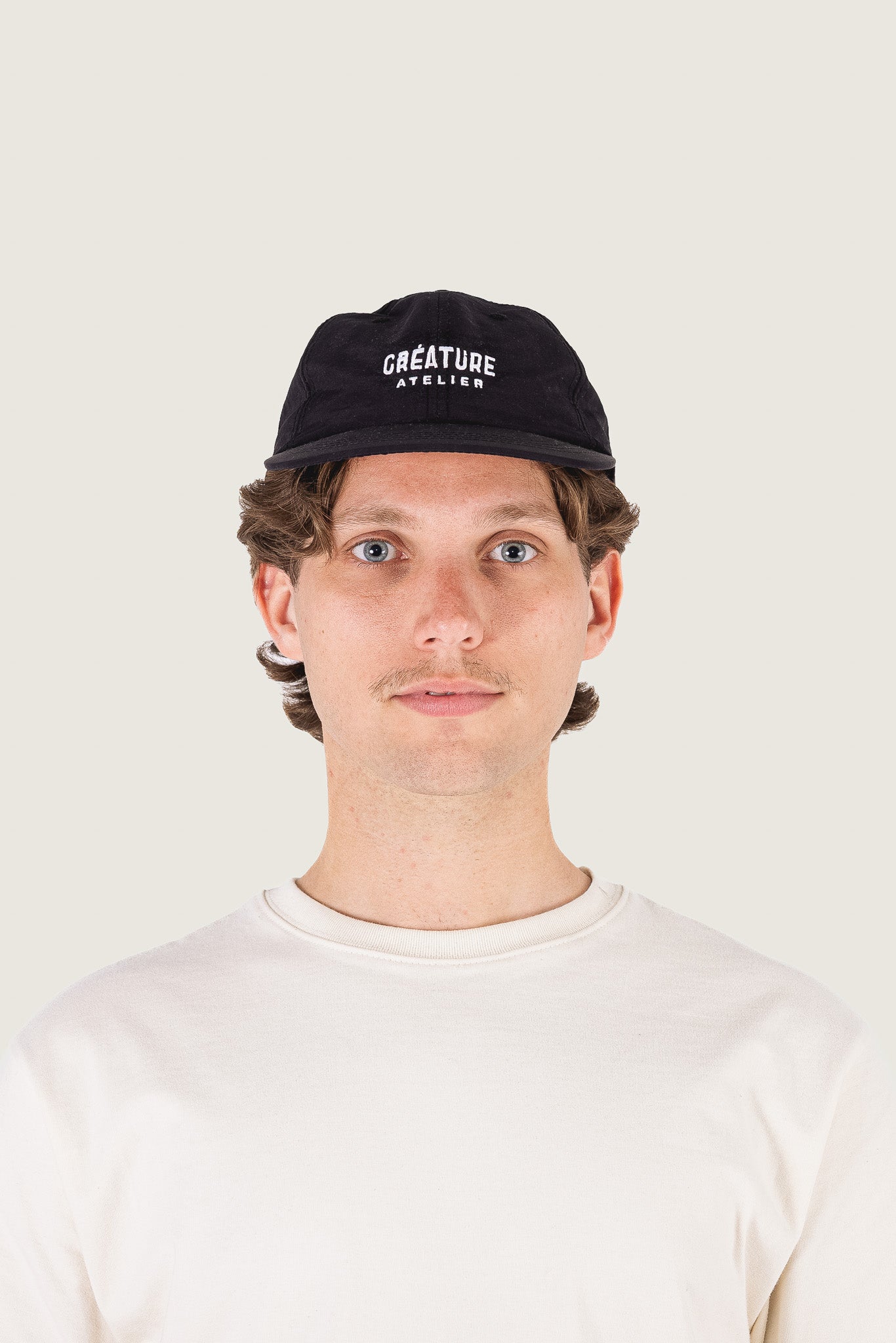 Casquette brodée "Créature Atelier" | Dad Cap/Nylon