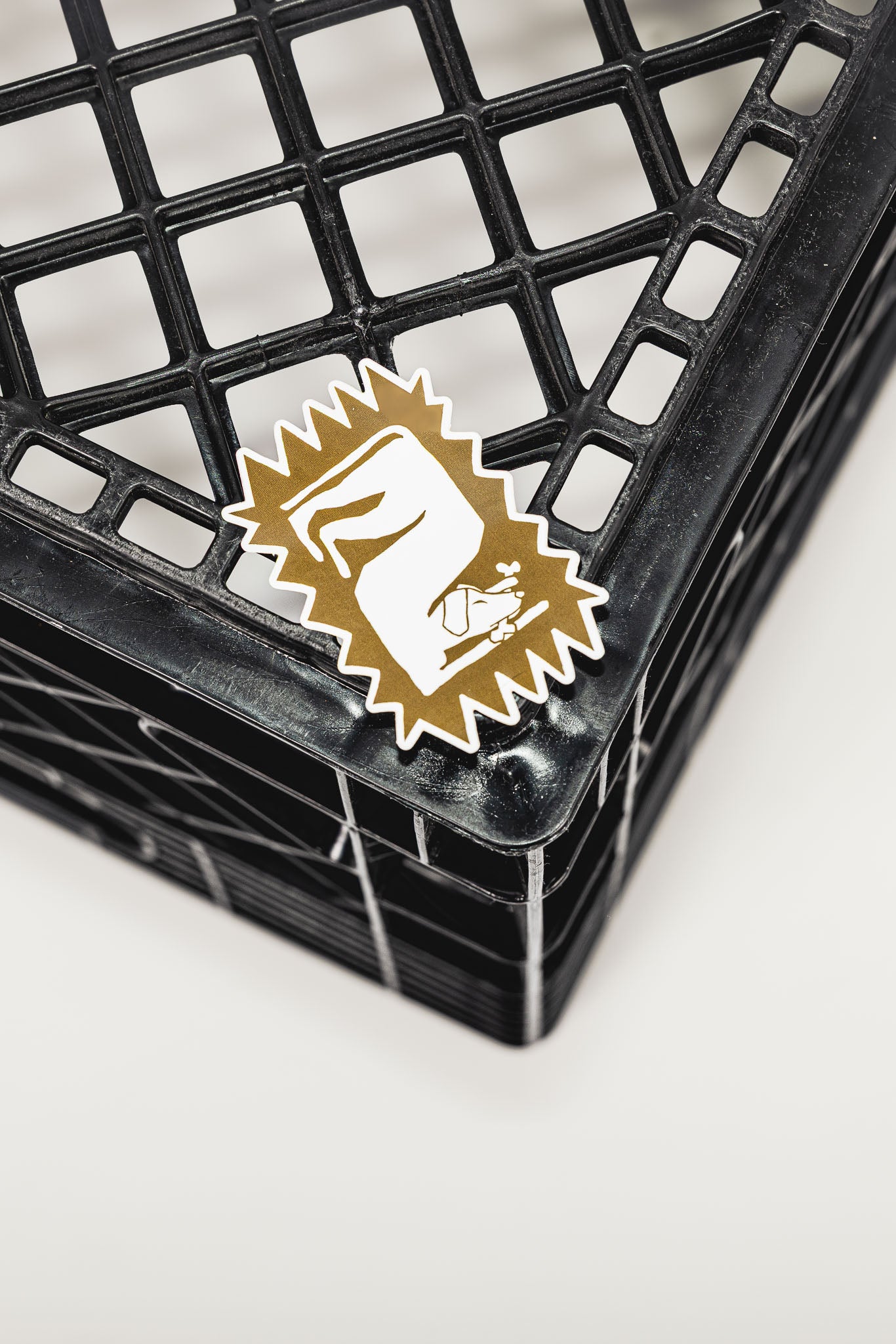 Autocollant "Le chien d'or"