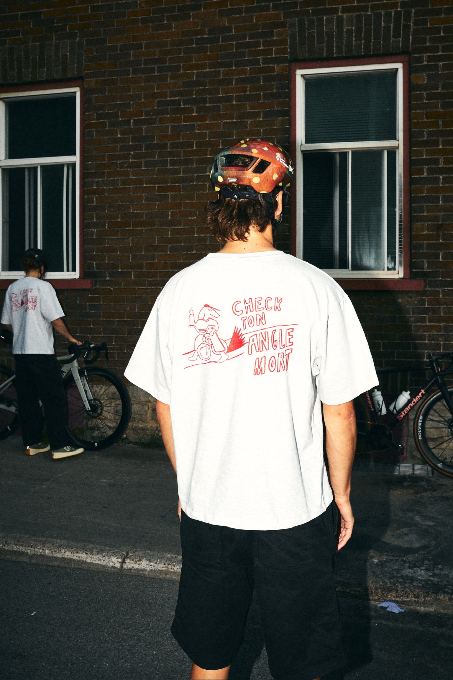 T-SHIRT “CHECK TON ANGLE MORT” BOX-TEE