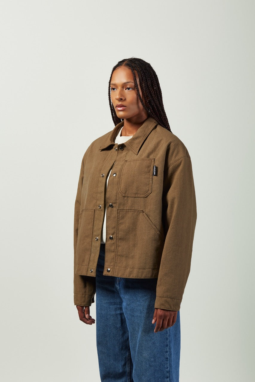 La veste essentielle | Coton Ripstop | Taupe