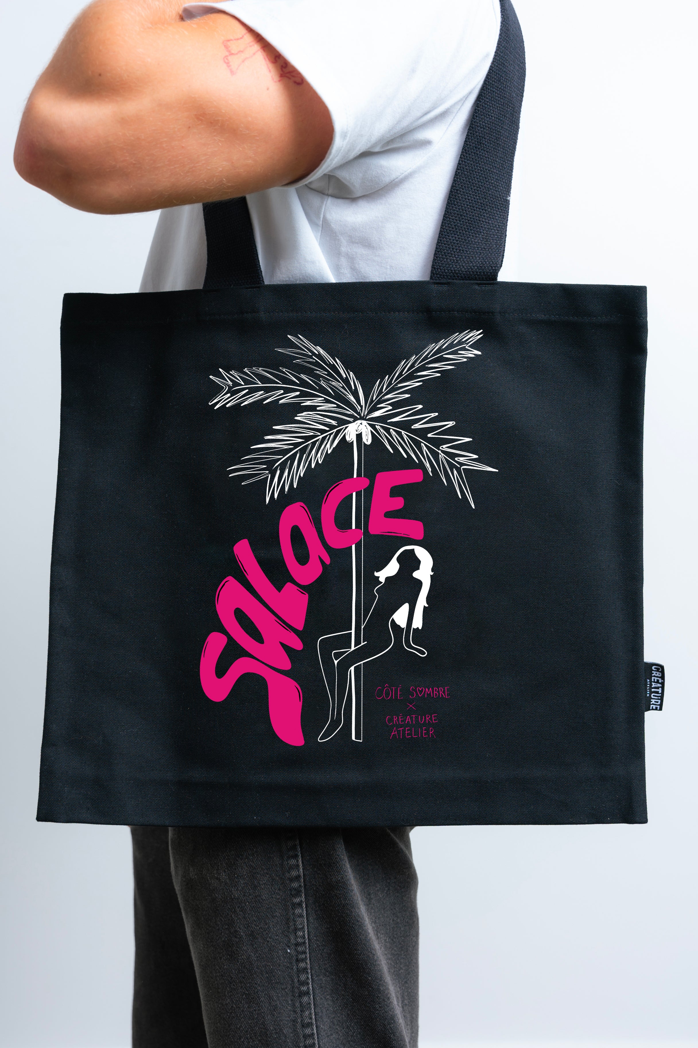 Tote Bag "Côté Sombre" x "Créature Atelier"