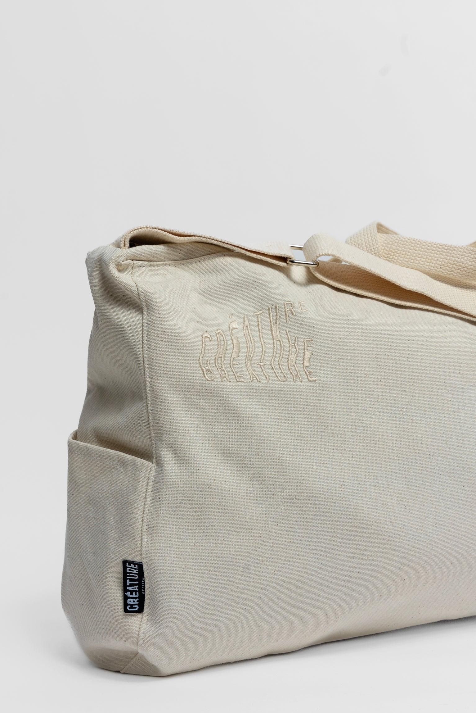 Duffle Bag brodé "Créature Atelier"