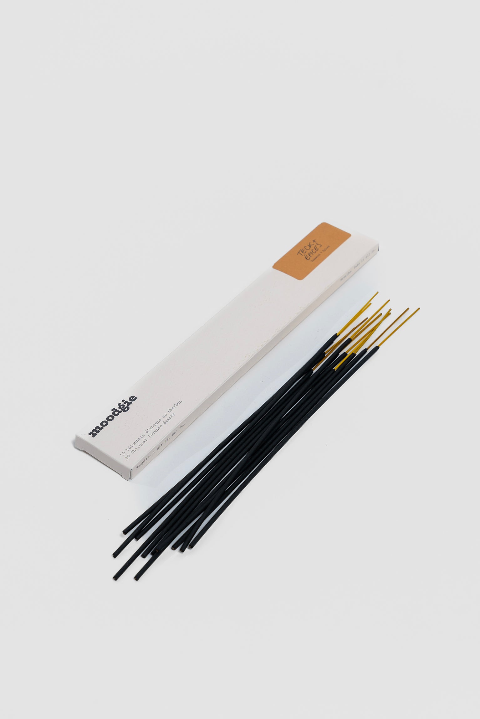 Bâtonnets d'encens (charbon de bois parfumés à la main) - Moodgie"