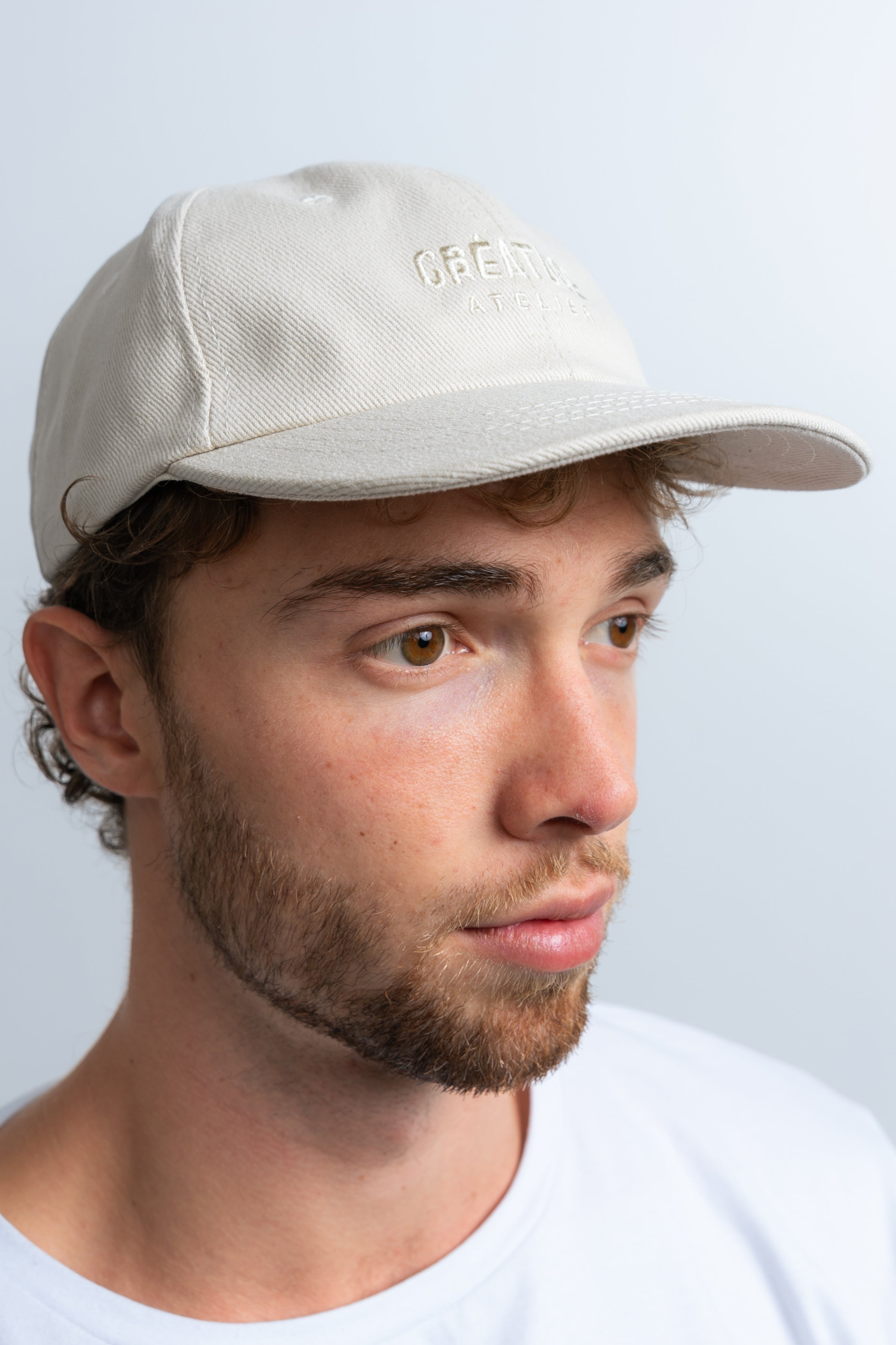 Casquette brodée "Créature Atelier" | Dad Cap