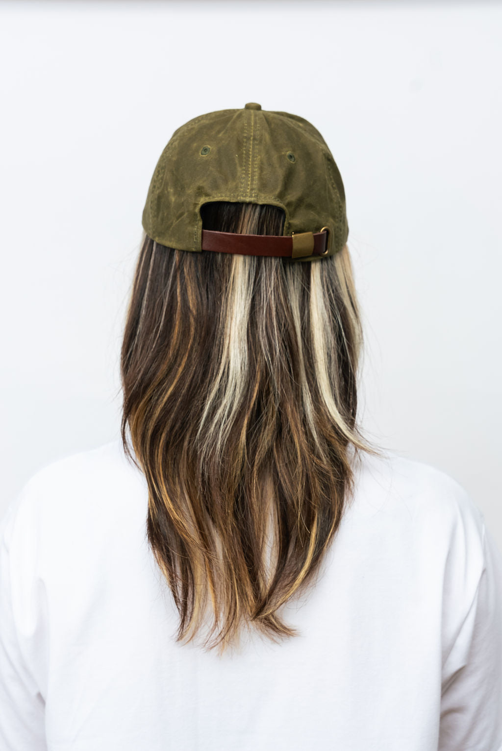 Casquette brodée "Créature Atelier" | Dad Cap/Waxed