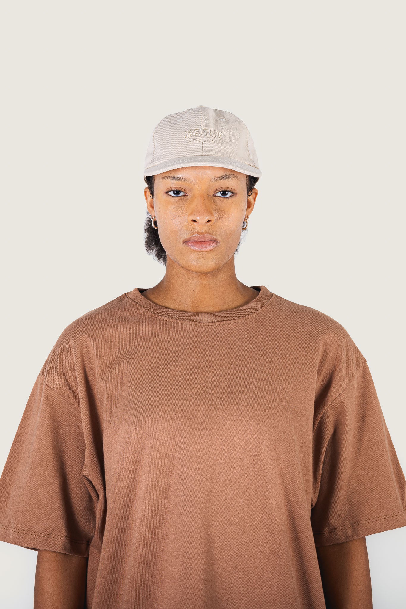 Casquette brodée "Créature Atelier" | Dad Cap