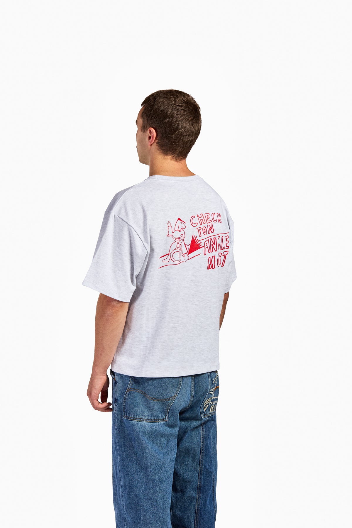 T-SHIRT “CHECK TON ANGLE MORT” BOX-TEE