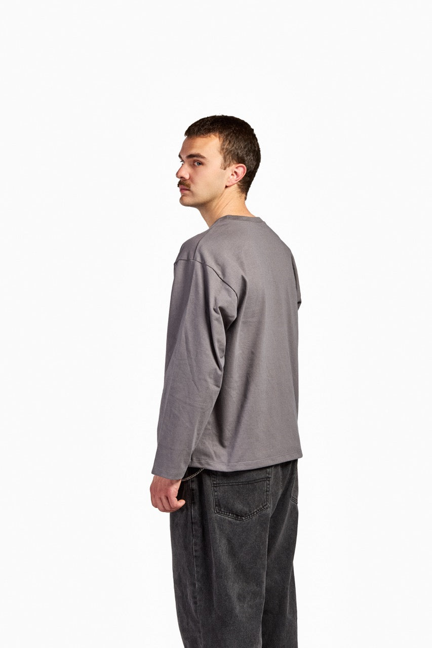 Le Longsleeve Box-Tee Essentiel | Heavyweight
