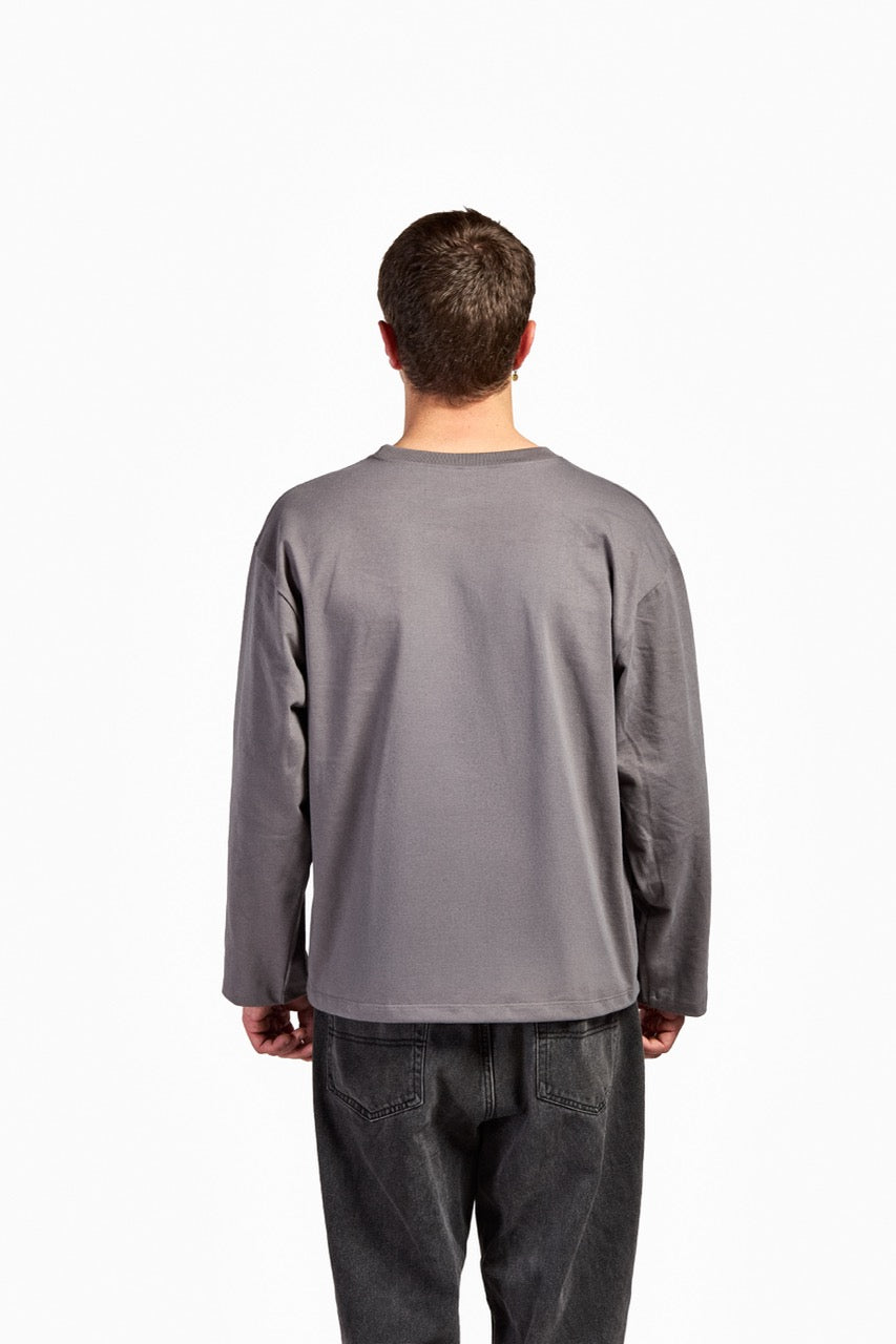 Le Longsleeve Box-Tee Essentiel | Heavyweight