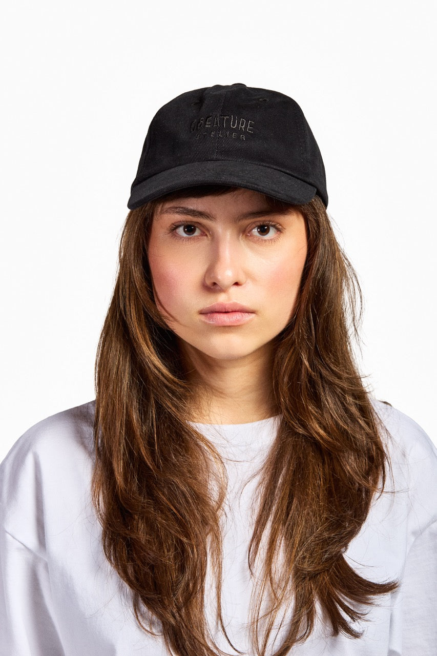 Casquette brodée "Créature Atelier" | Dad Cap