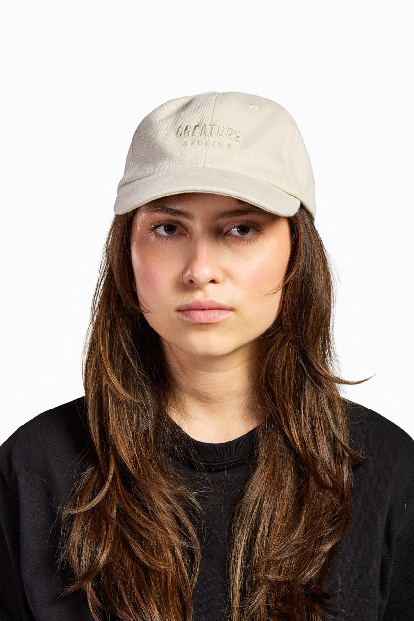 Casquette brodée "Créature Atelier" | Dad Cap