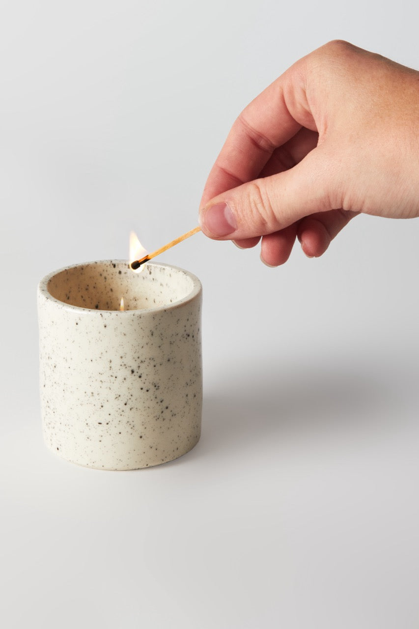 Bougie naturelle au soya & mèche en coton - Créature