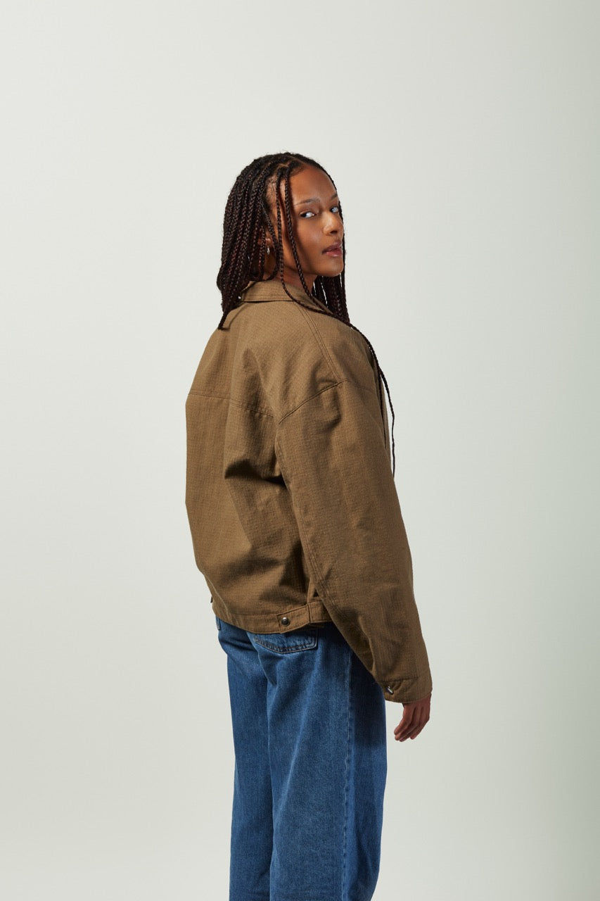 La veste essentielle | Coton Ripstop | Taupe