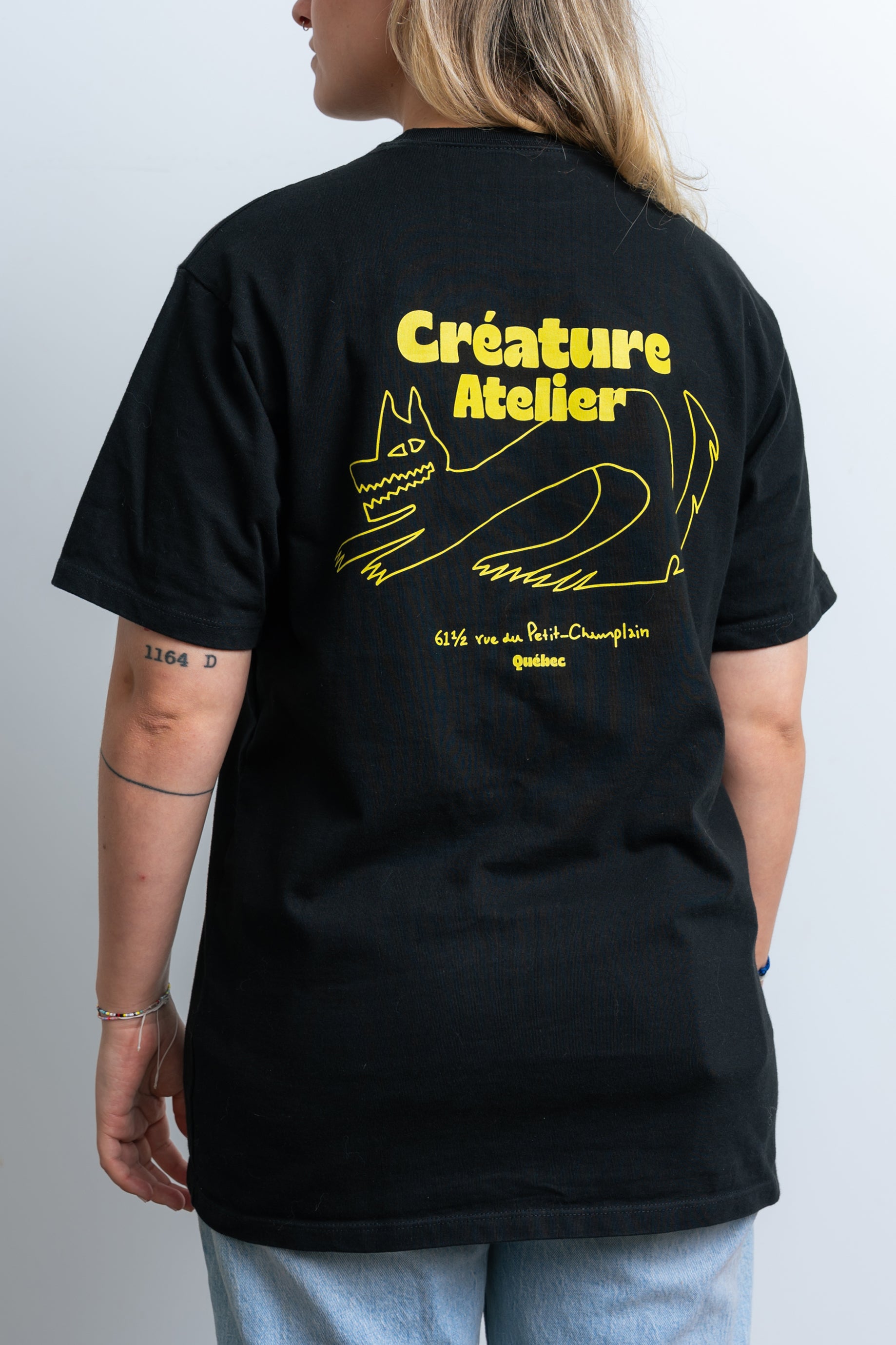 T-Shirt "Créature Atelier" | Relax Fit Heavyweight