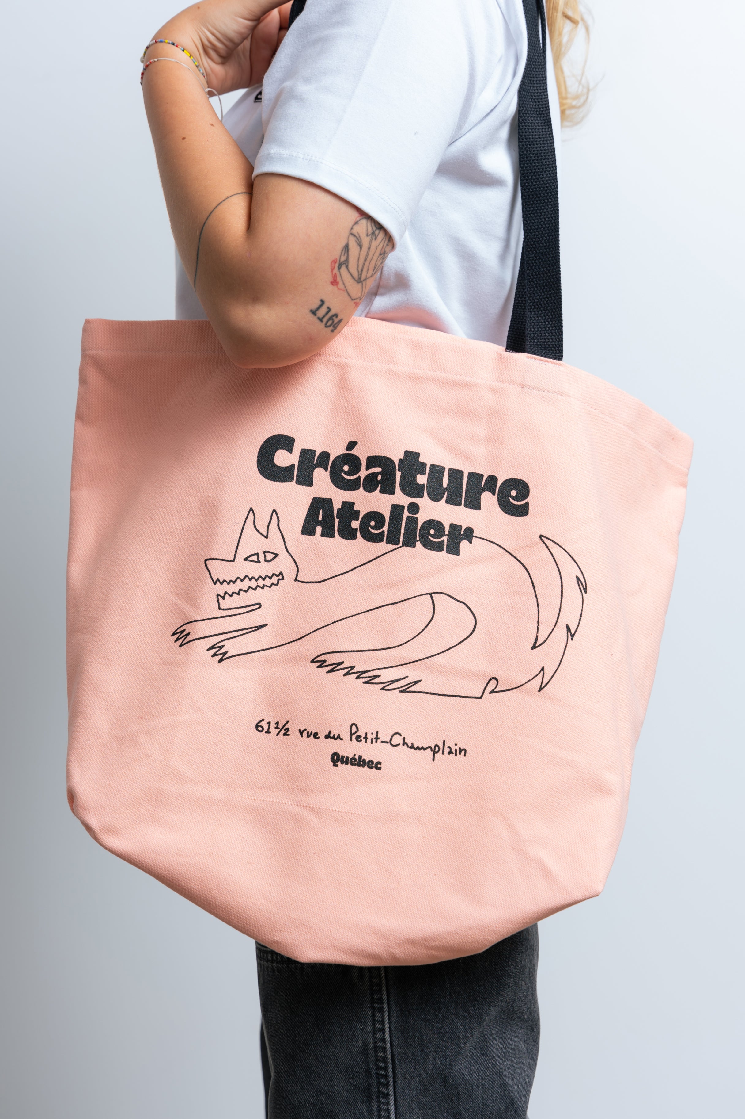 Tote Bag "Créature Atelier" | Grand